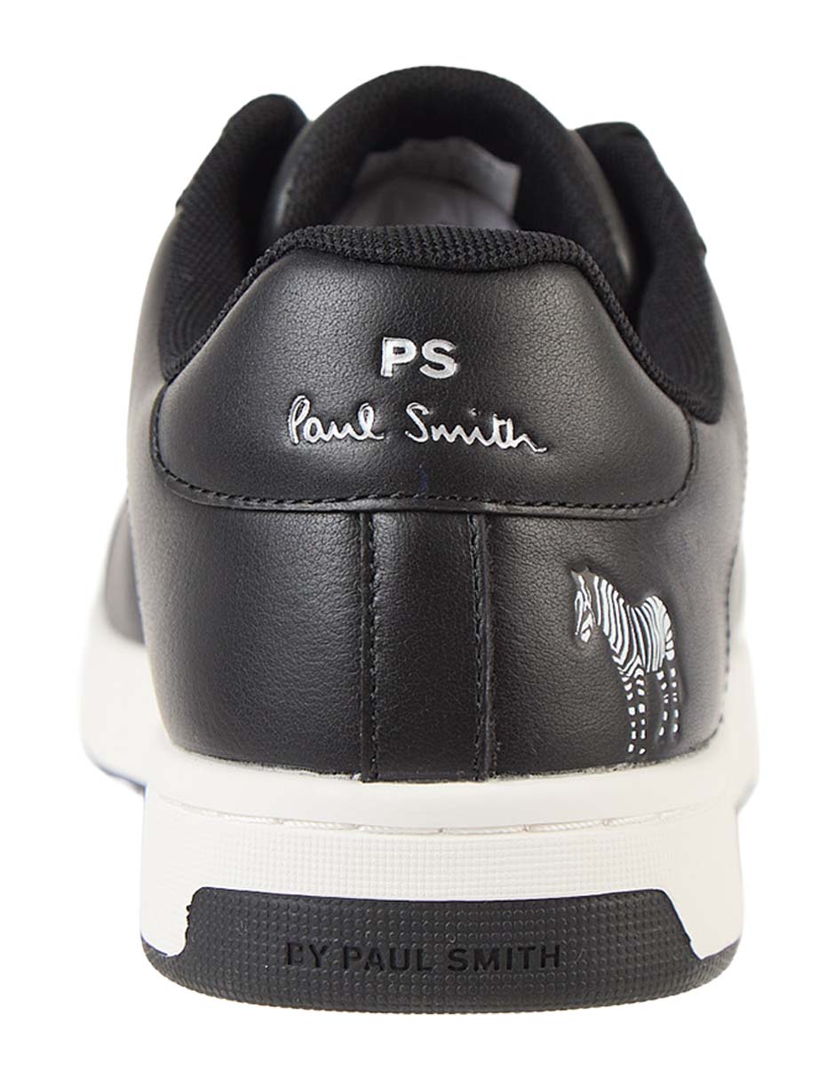 Tenis de piel Albany Black para hombre 3