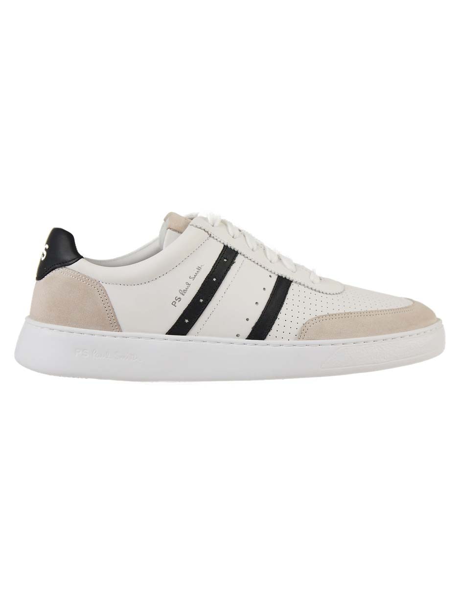 Tenis de piel Birch White para hombre 2
