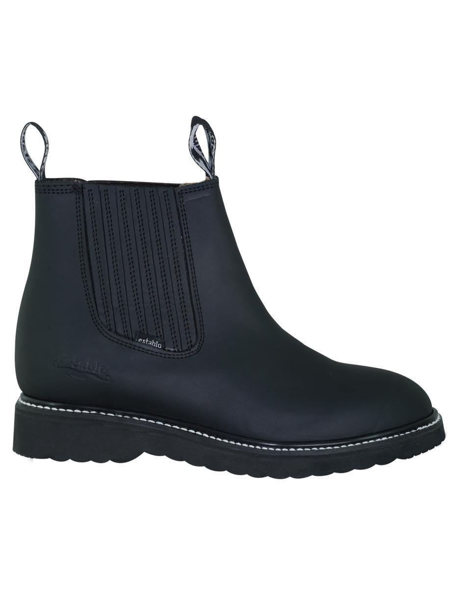 Botín de piel para hombre 2