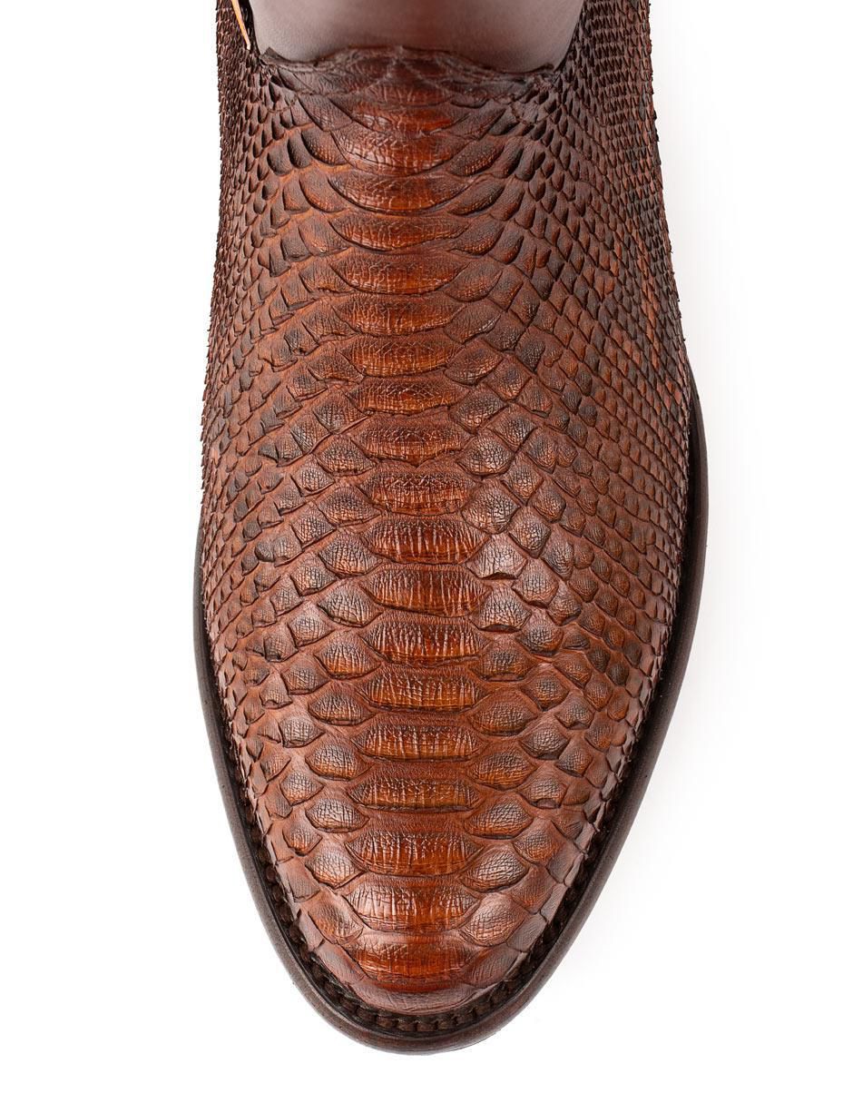 Botín de piel para hombre 6