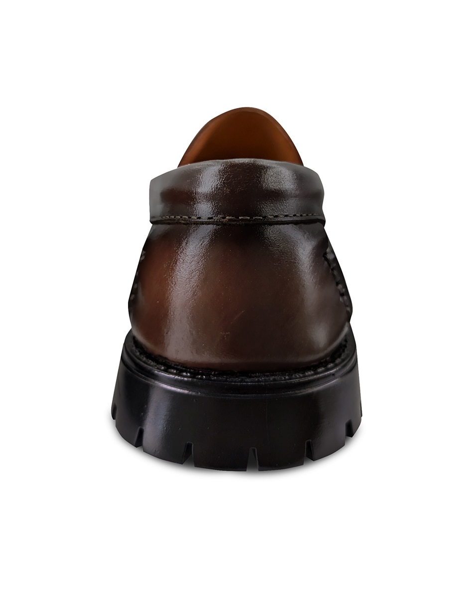 Zapato mocasín Chunker Ferro Choco para hombre 3