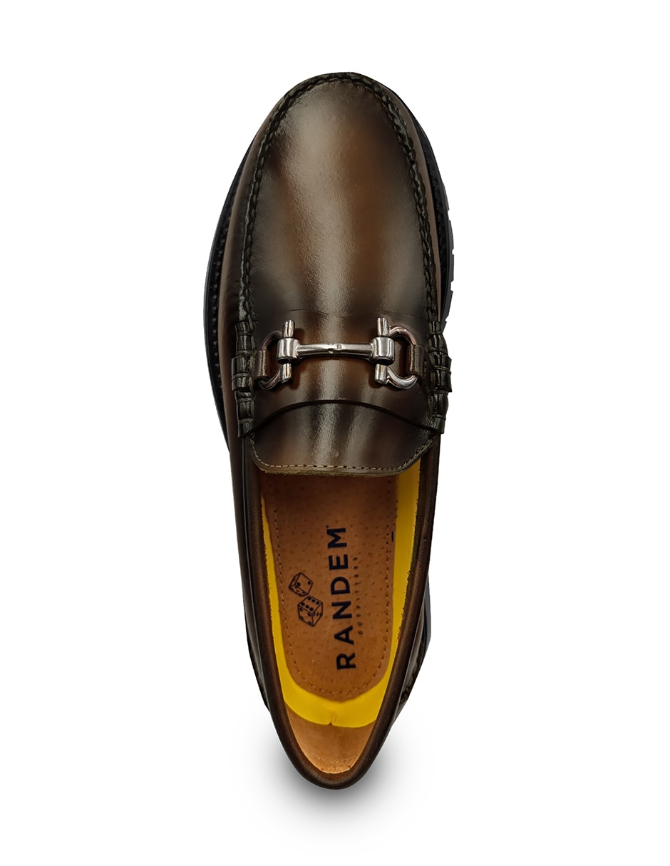 Zapato mocasín Chunker Ferro Choco para hombre 5