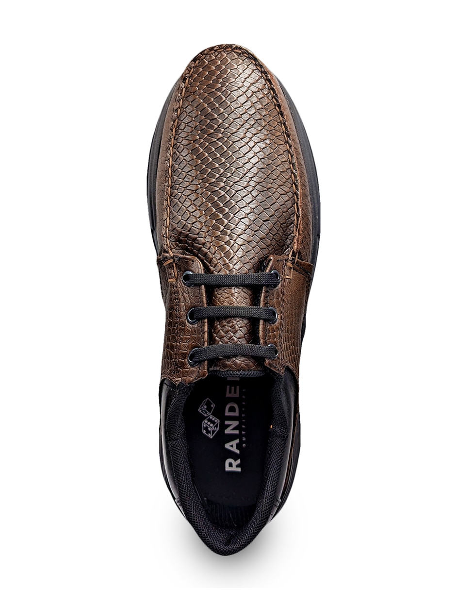 Tenis de piel Altus Python Cc para hombre 5