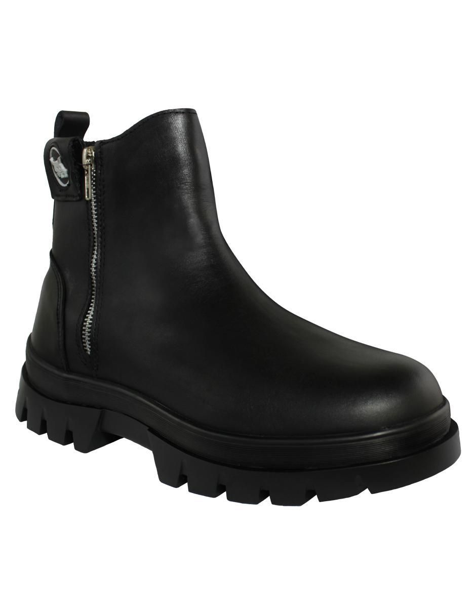 Bota de piel para hombre