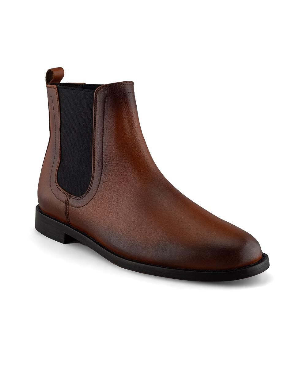 Bota de piel para hombre