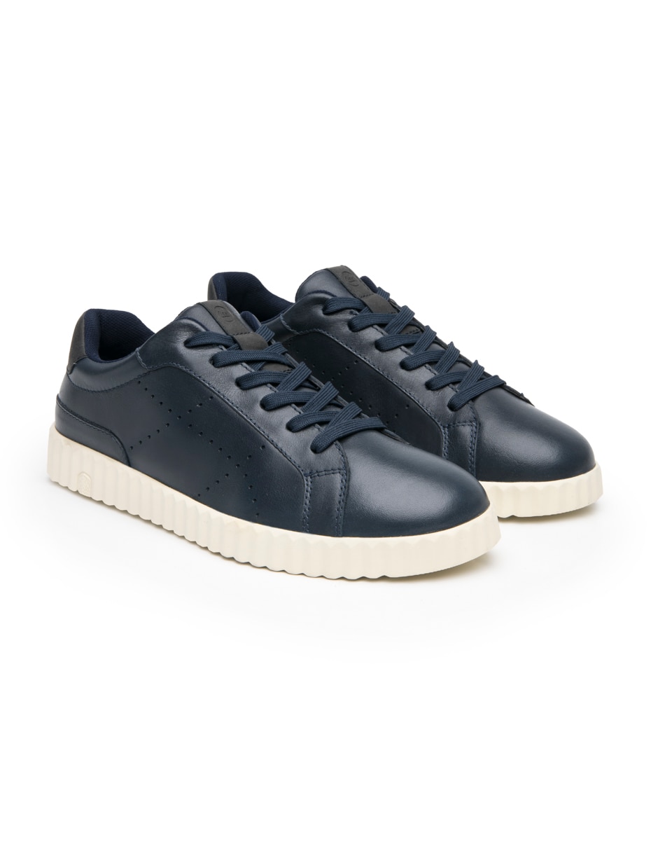 Tenis de piel para hombre 8