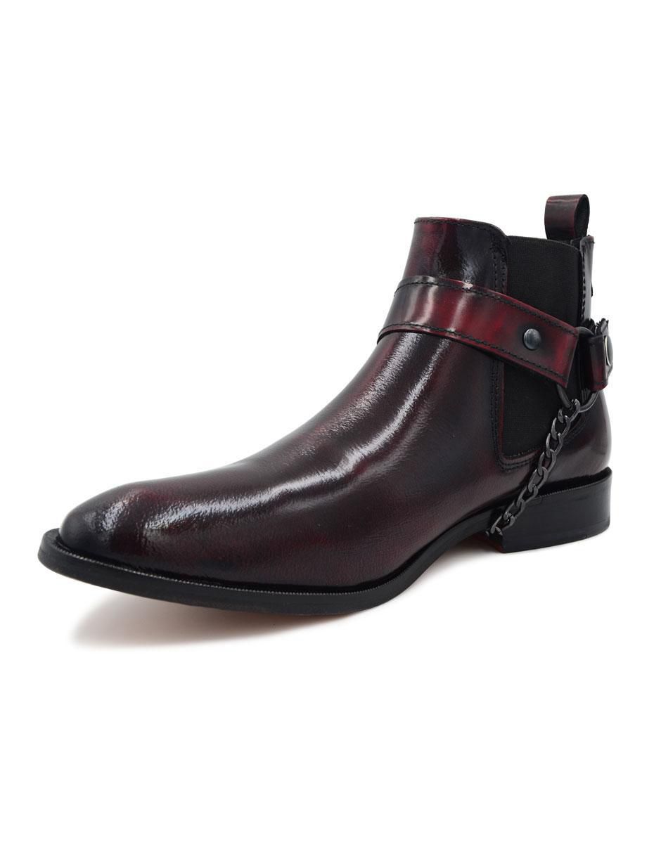 Botín de piel para hombre 2