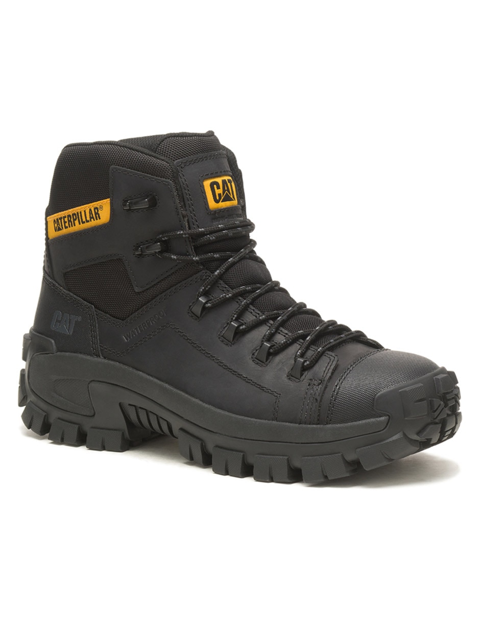 Bota industrial de cuero y piel