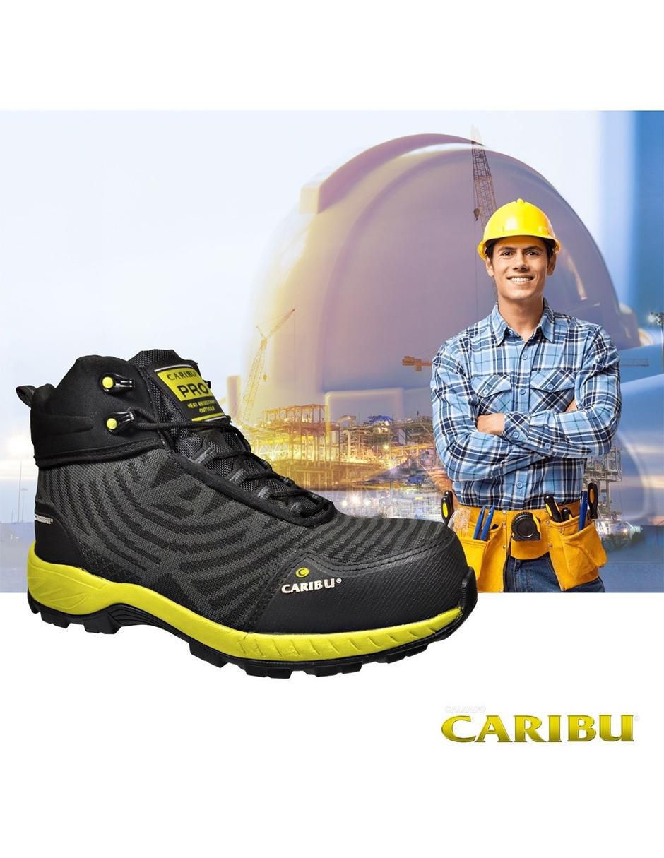 Bota/botín caribu 340 "de" textil "para hombre"