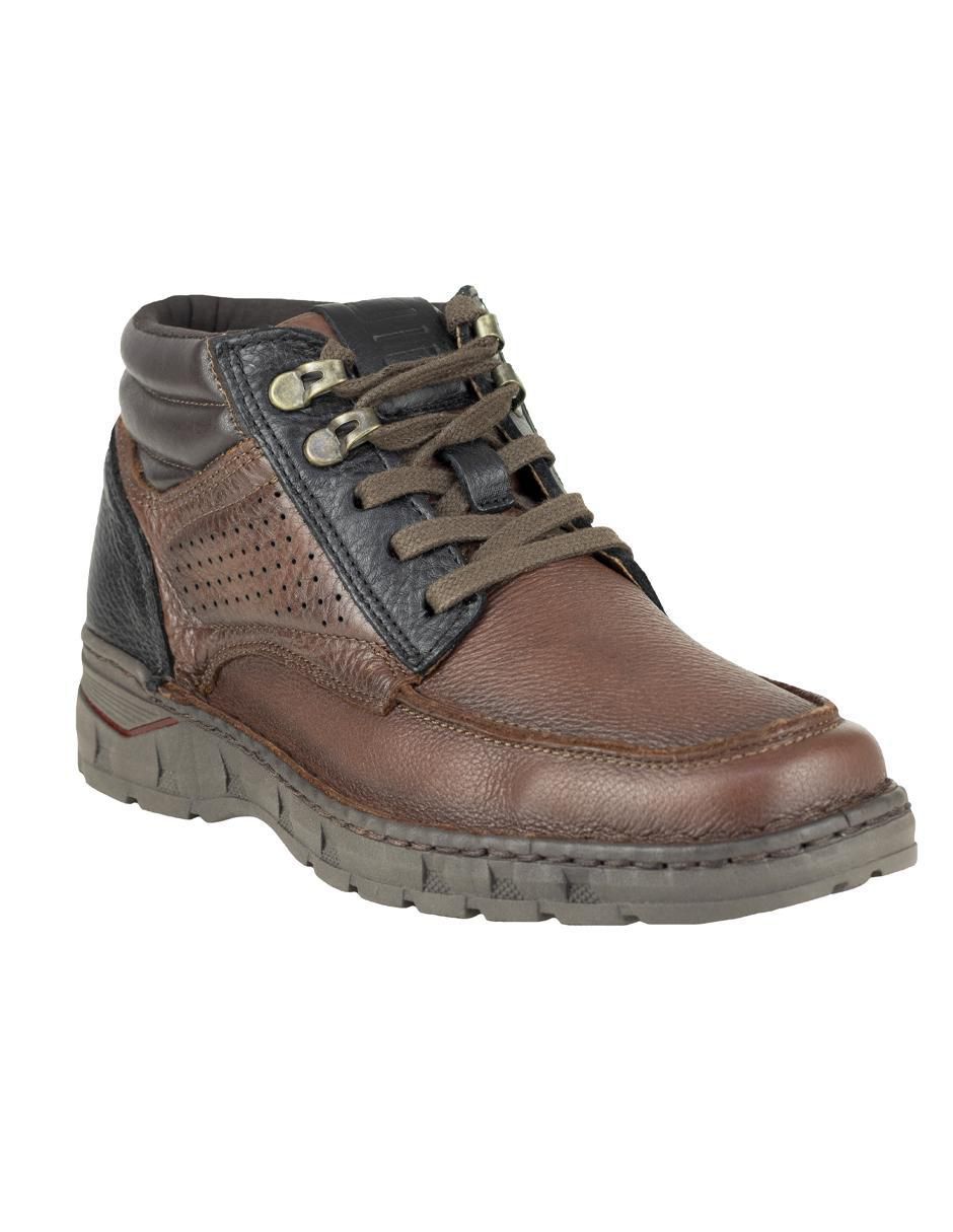 Bota de piel para hombre