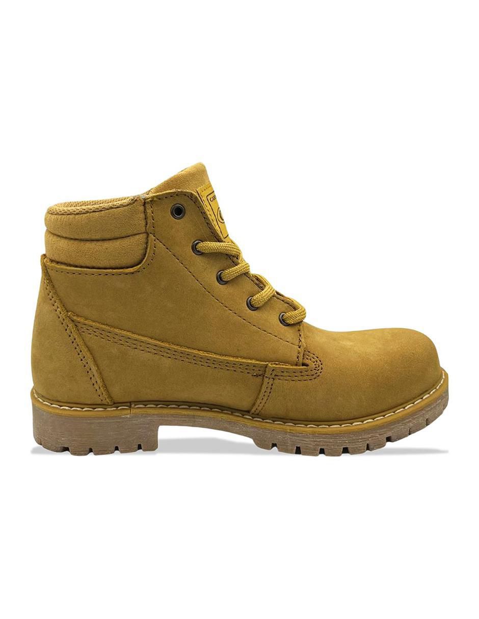 Bota de piel para hombre