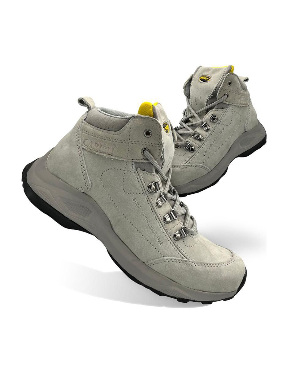 Bota/botín caribu 646-n "de" piel "para hombre"