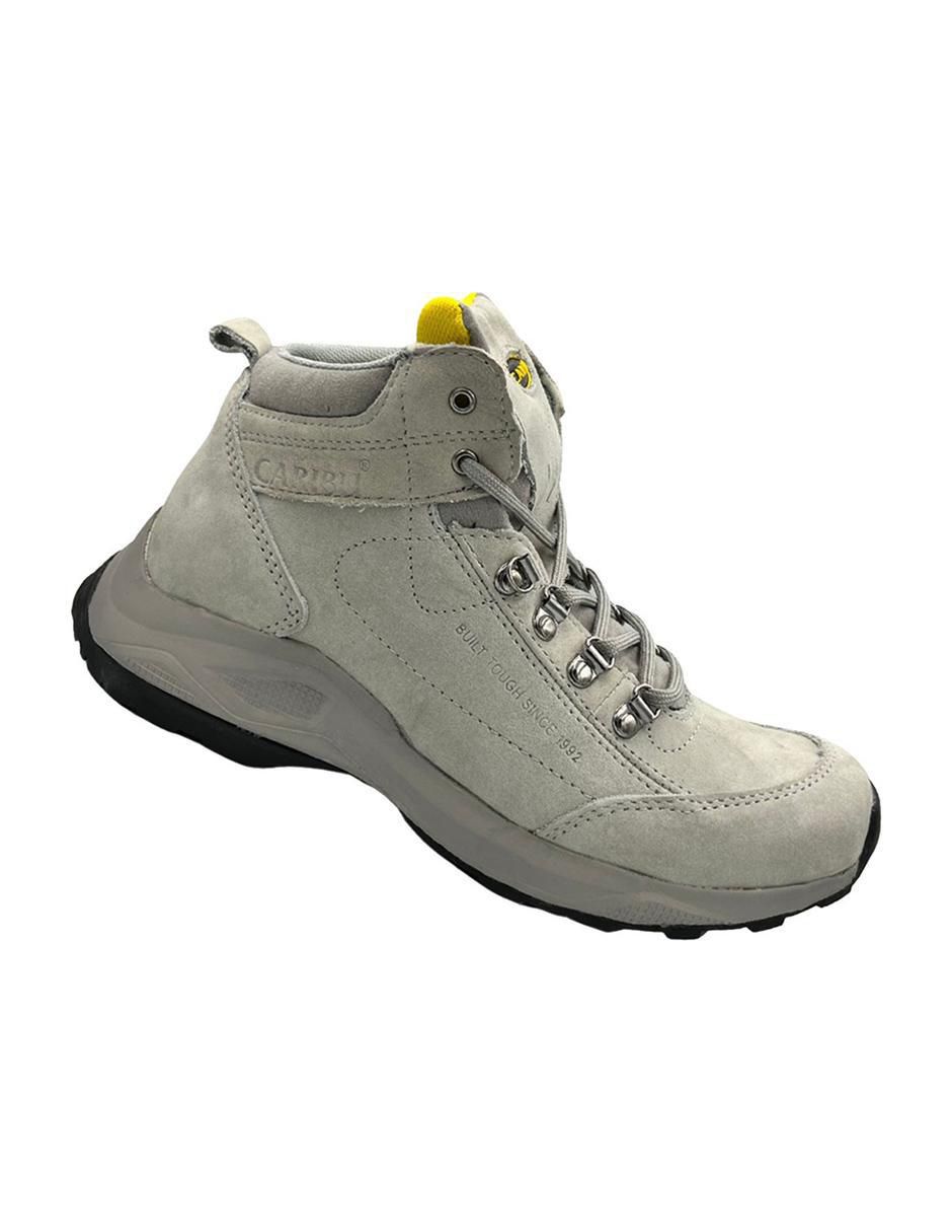 Bota/botín caribu 646-n "de" piel "para hombre"
