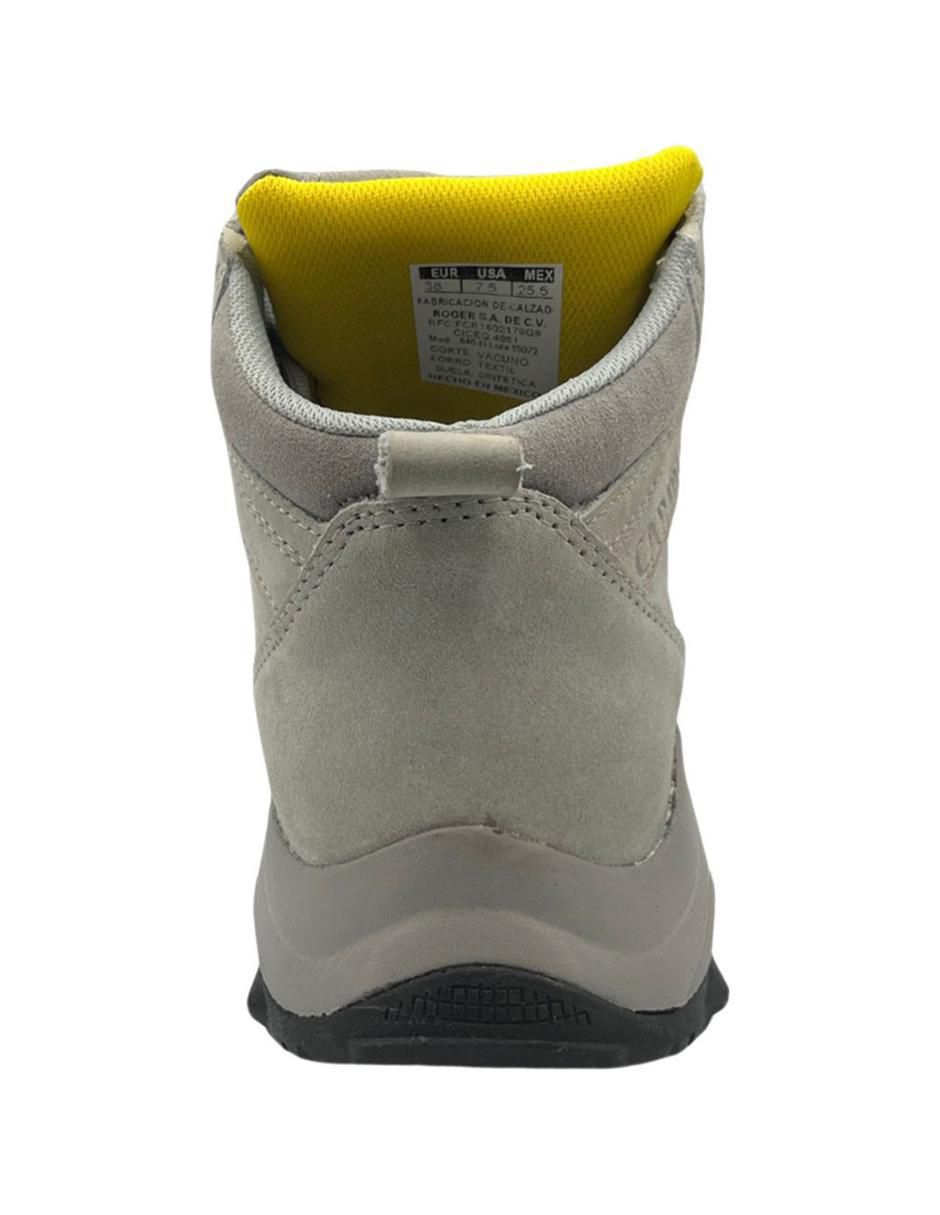 Bota/botín caribu 646-n "de" piel "para hombre"