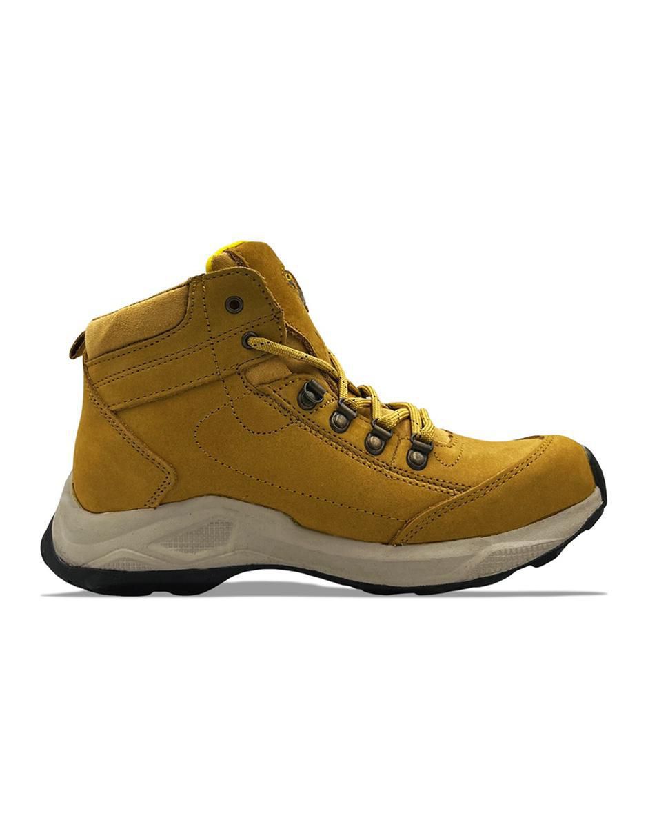 Bota de piel para hombre