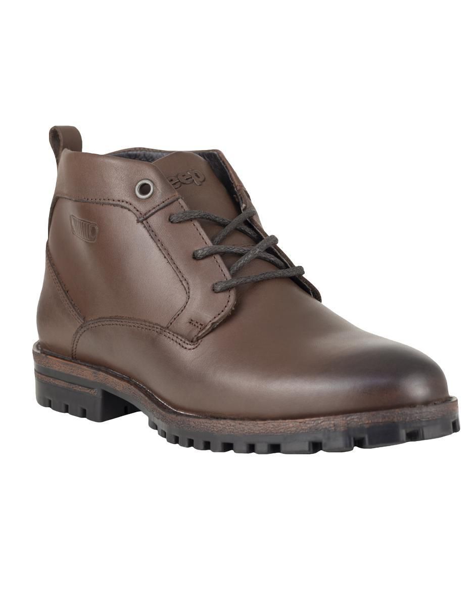Bota de piel para hombre