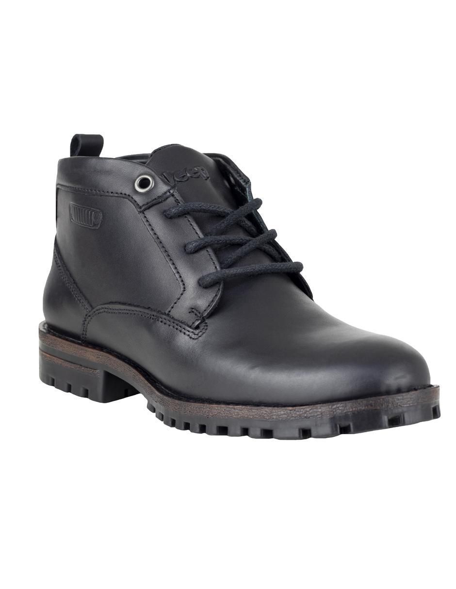 Botín de piel para hombre