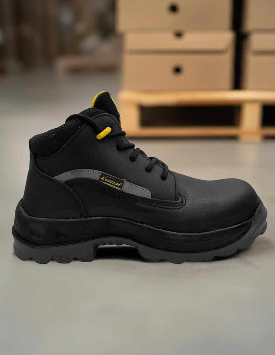Bota/botín cliff 330 "de" piel "para hombre"
