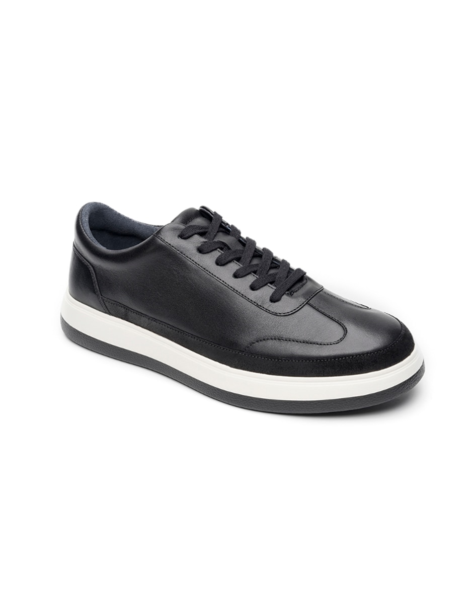 Tenis de piel para hombre