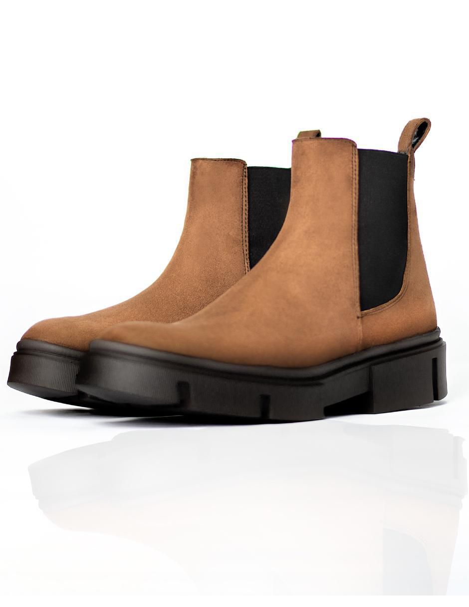 Bota/botín daraimar chelsea boots "de" sintético "para hombre"