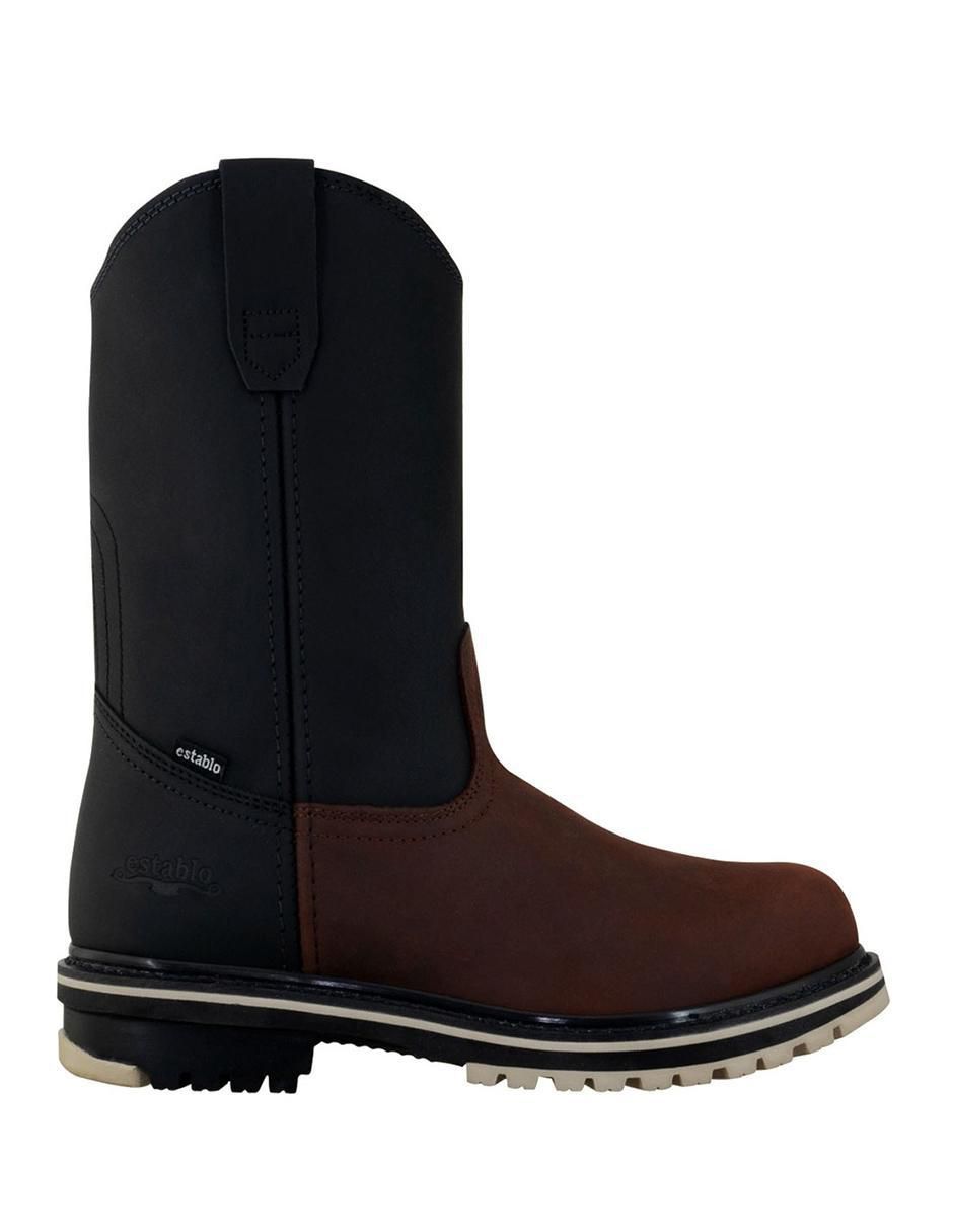 Bota de piel para hombre