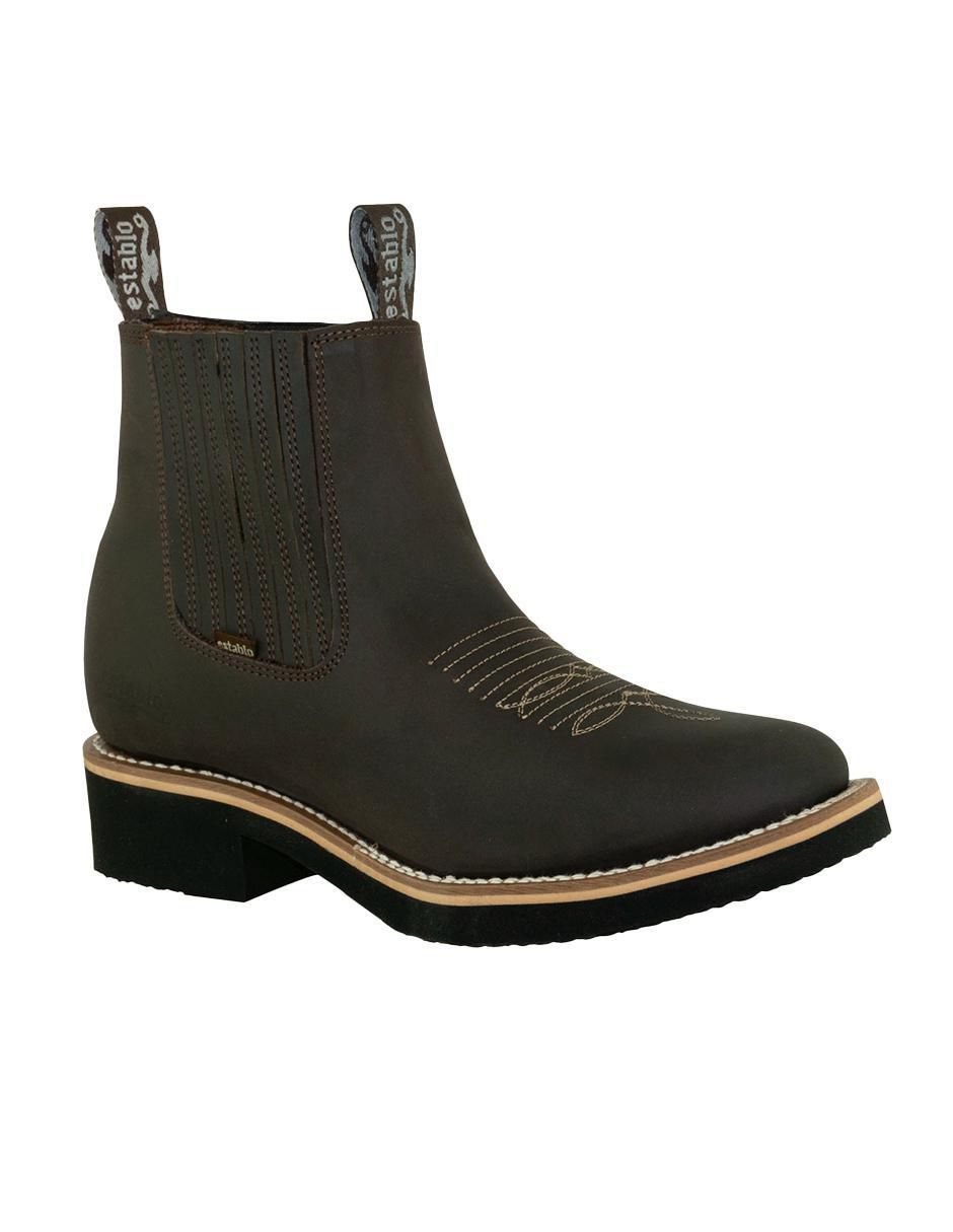 Botín de piel para hombre 3