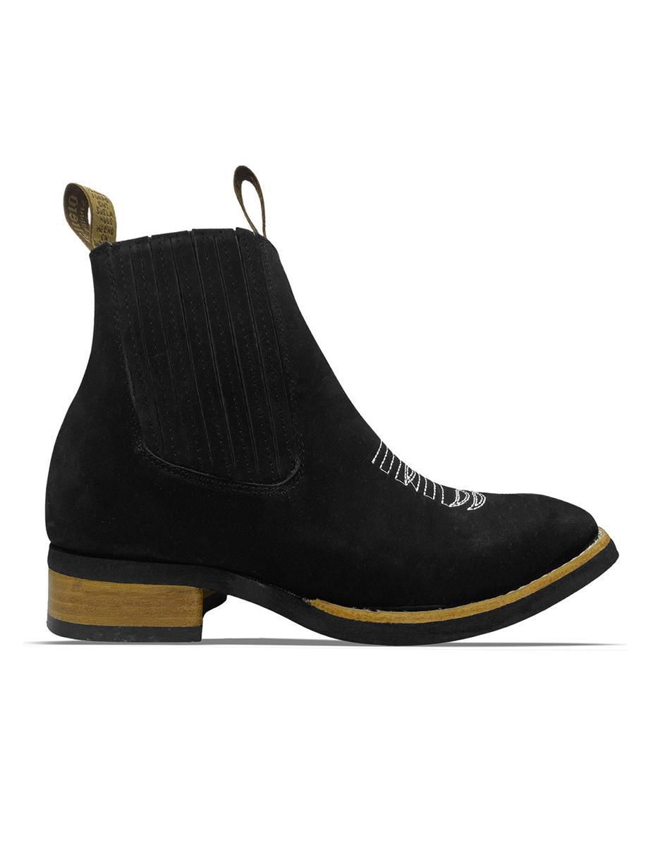 Botín de piel para hombre Botín de piel para hombre