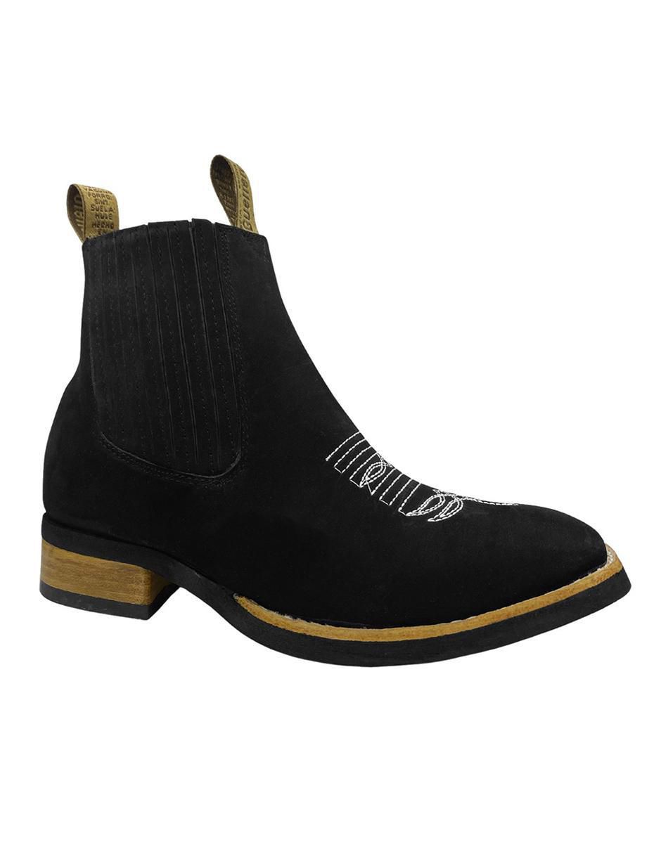 Bota/botín guerrero sin familia o colección "de" piel "para hombre"