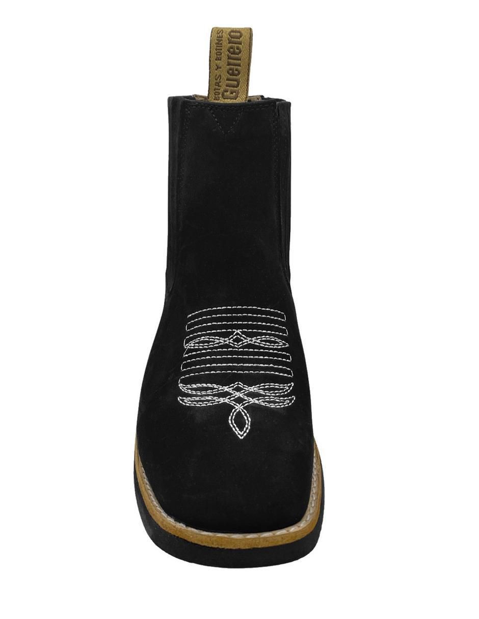 Bota/botín guerrero sin familia o colección "de" piel "para hombre"