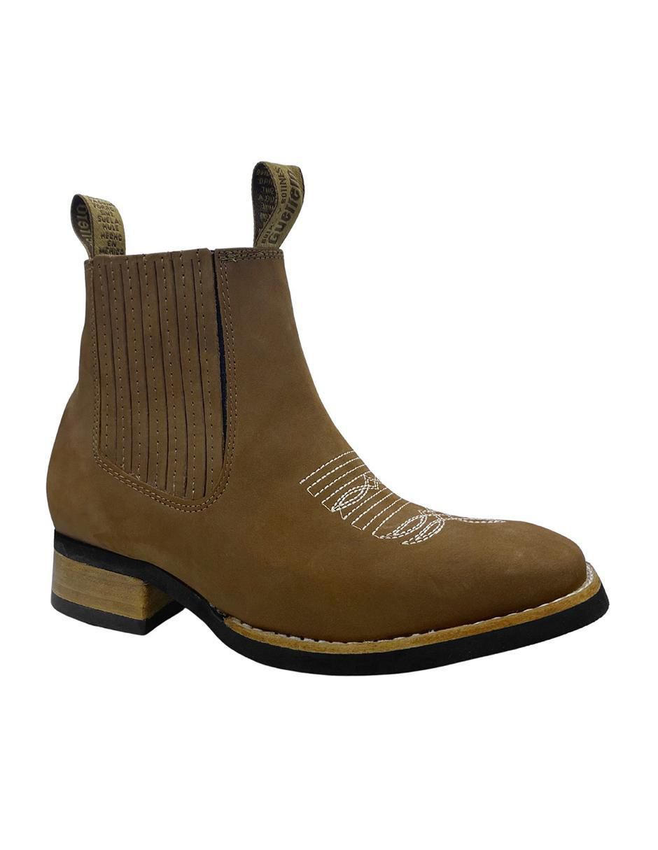 Botín de piel para hombre 2