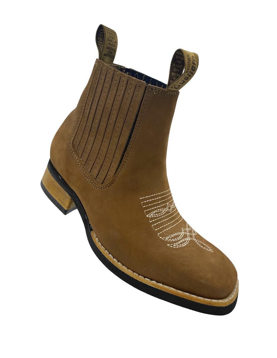 Botín de piel para hombre 3