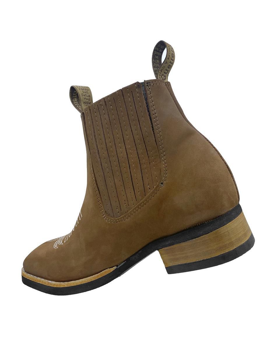 Botín de piel para hombre 4