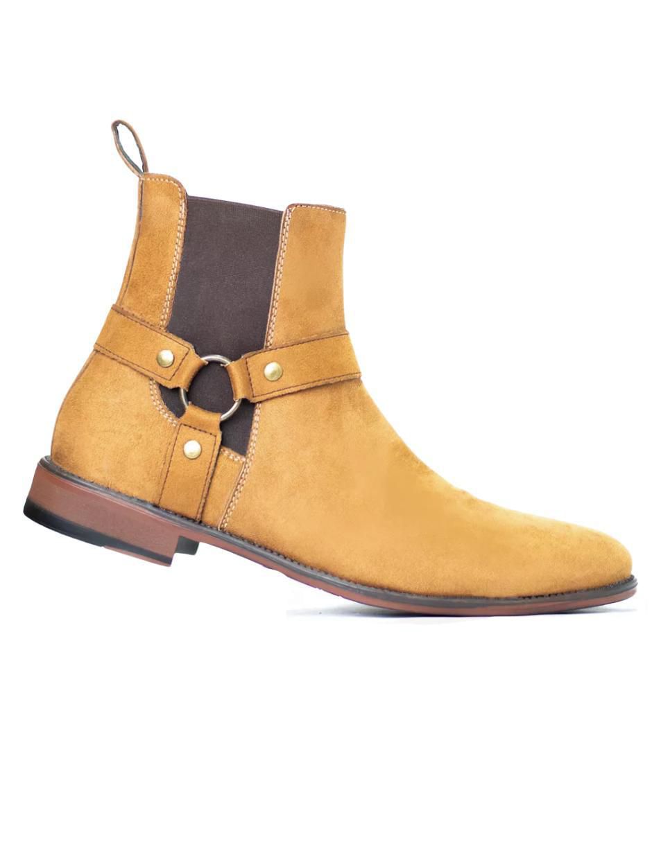 Botín Chelsea Arnes de piel para hombre 2