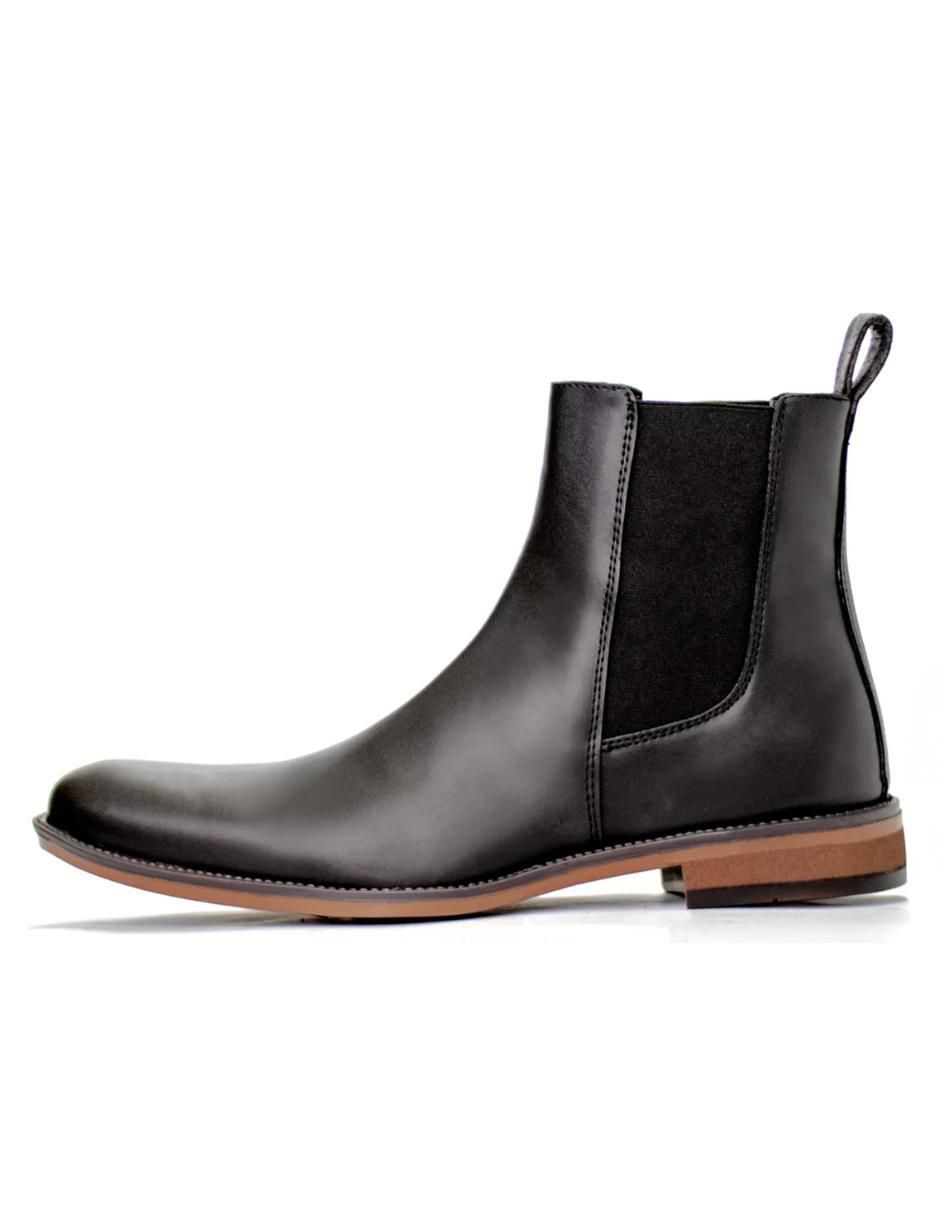 Botín de piel para hombre 4