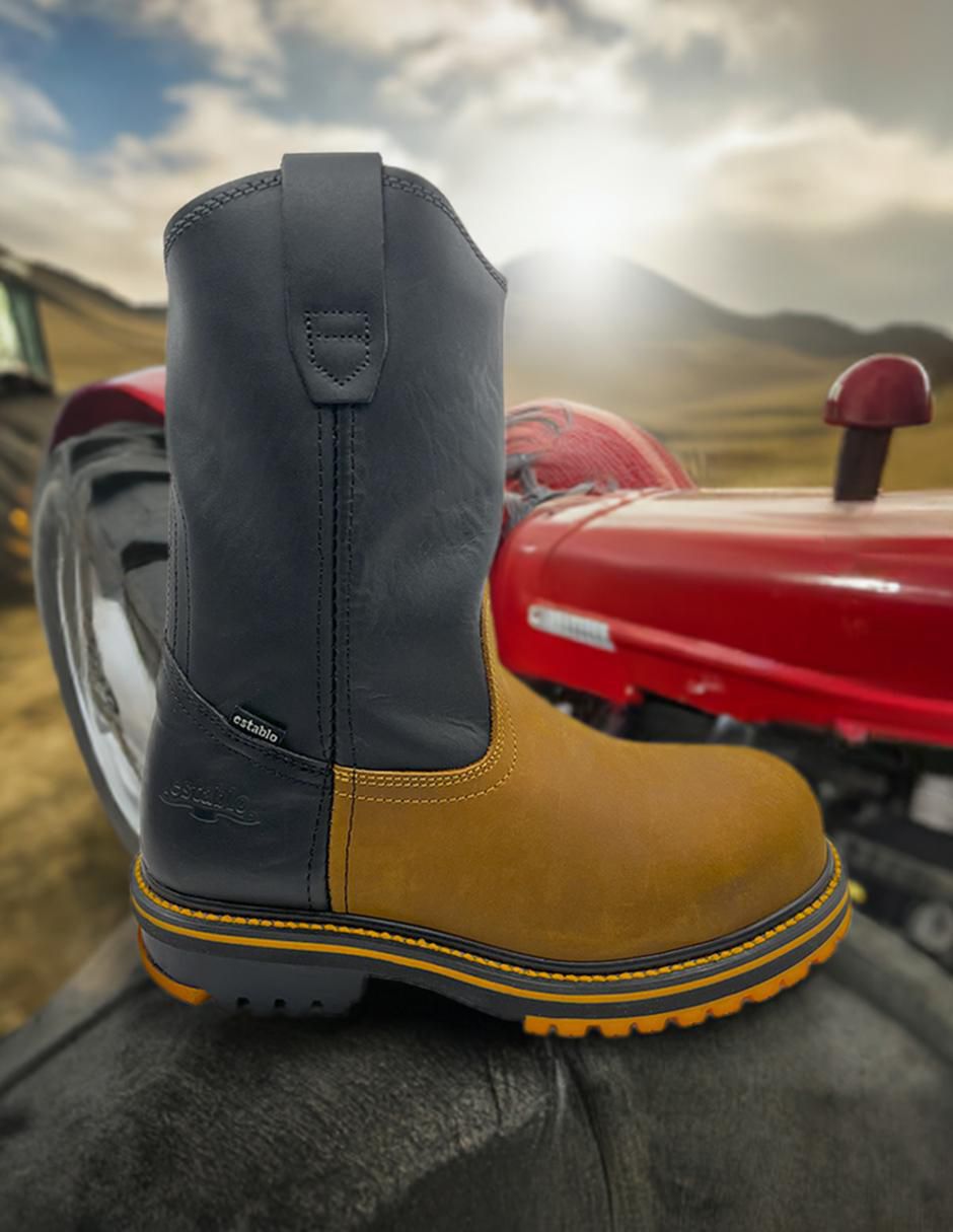 Bota de piel para hombre 8