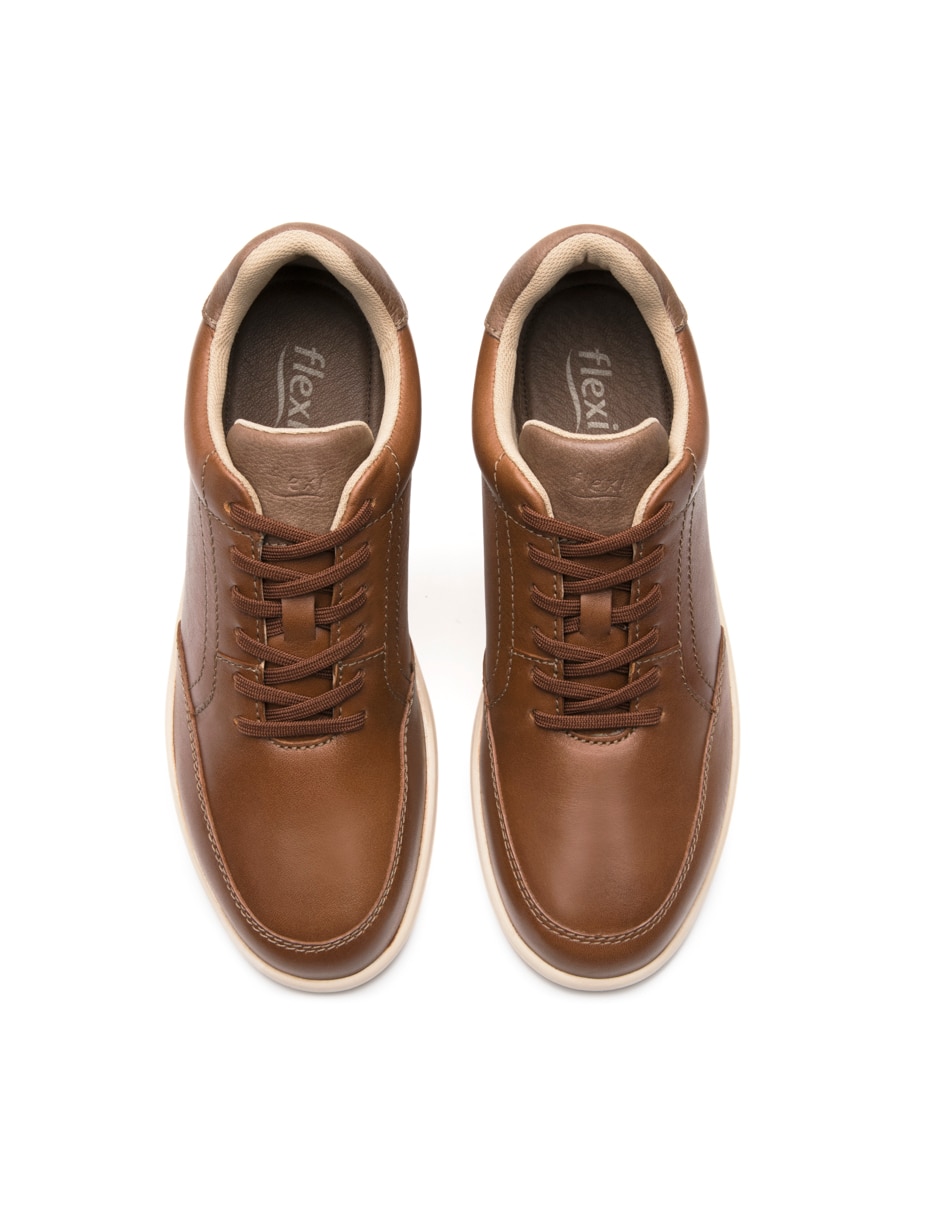 Tenis de piel para hombre 7