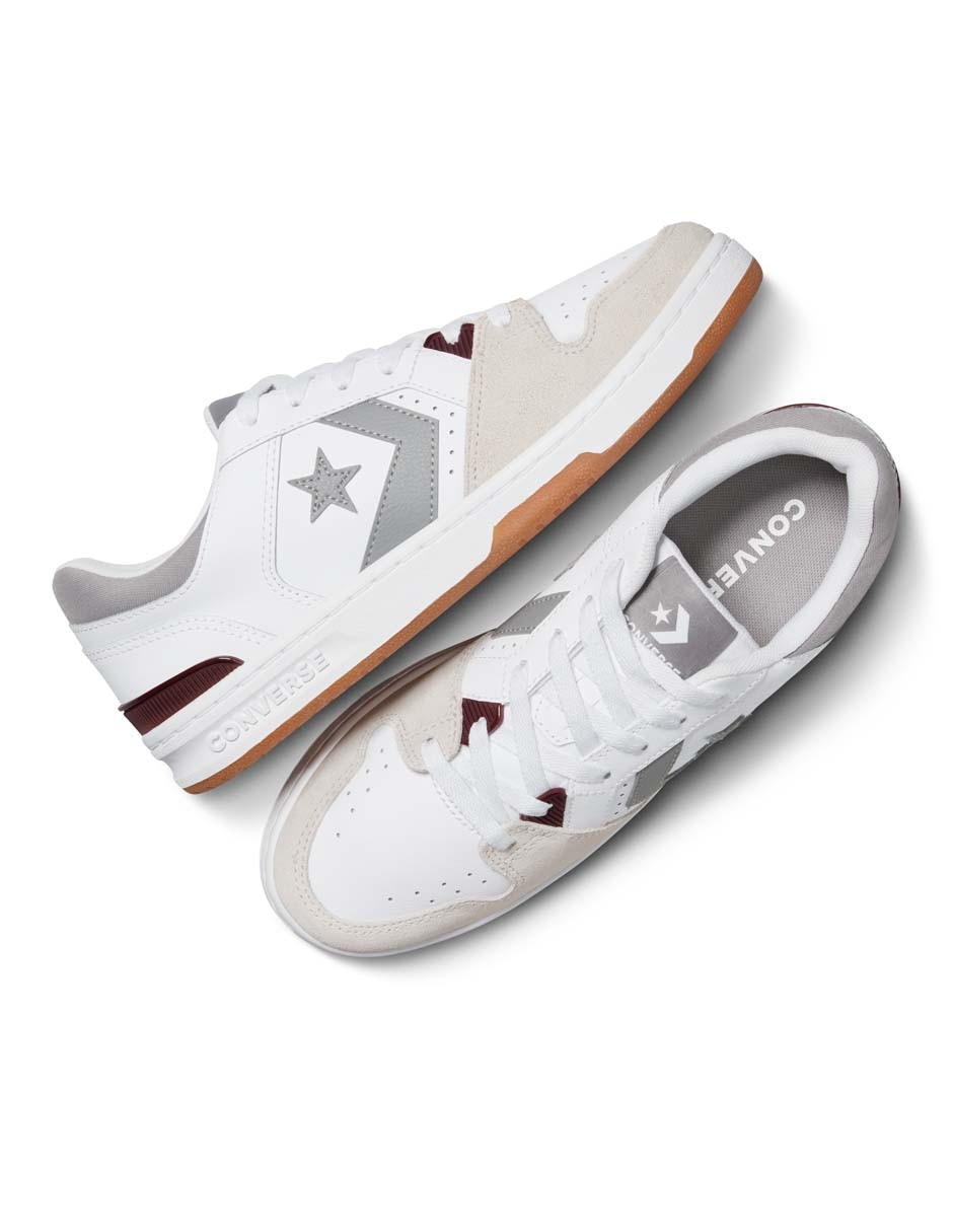 Tenis de piel seasonal color leather para hombre 5