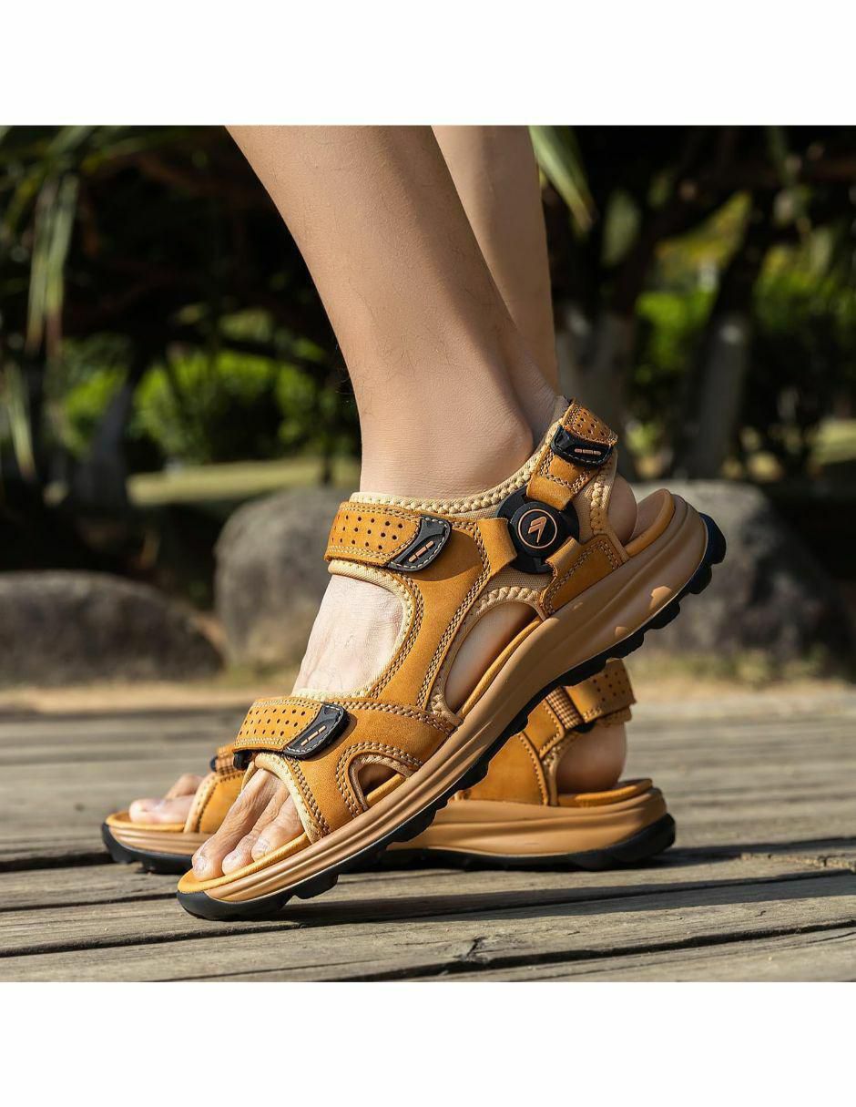 Sandalia Camel Crow para hombre
