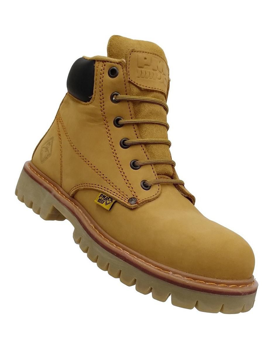 Bota/botín pma 36 sin casco "de" piel "para hombre"