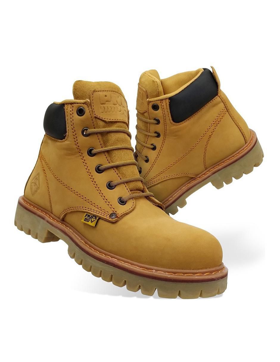 Bota/botín pma 36 sin casco "de" piel "para hombre"