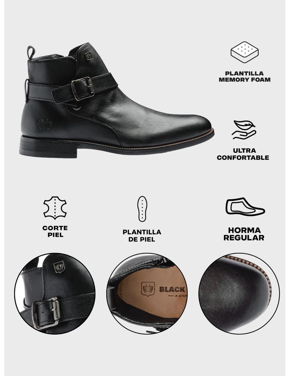 Botín de piel para hombre 2