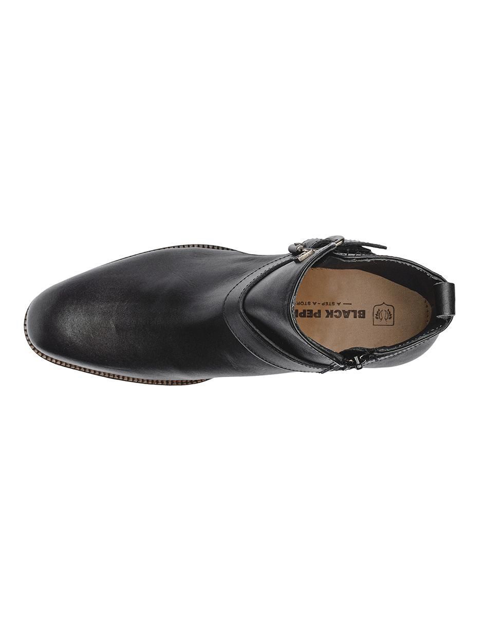 Botín de piel para hombre 8