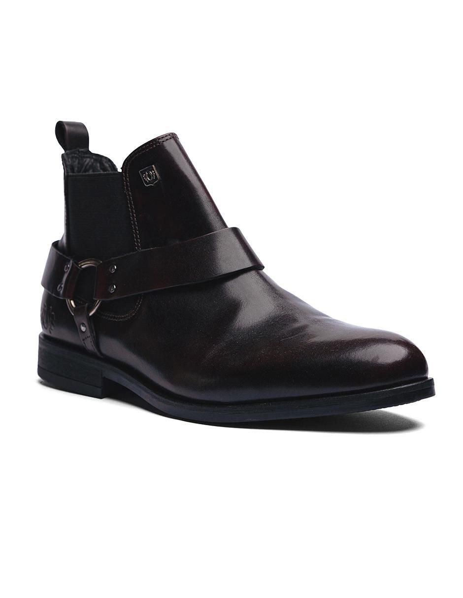 Botín de piel para hombre