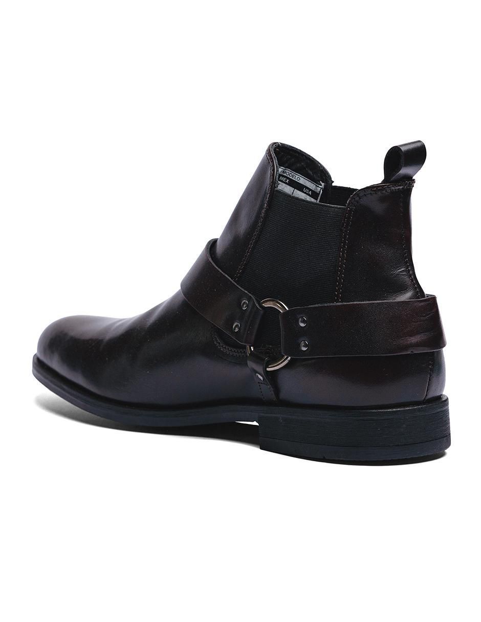 Botín de piel para hombre 4
