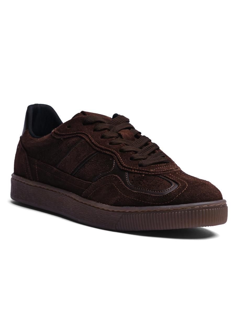 Tenis de piel para hombre