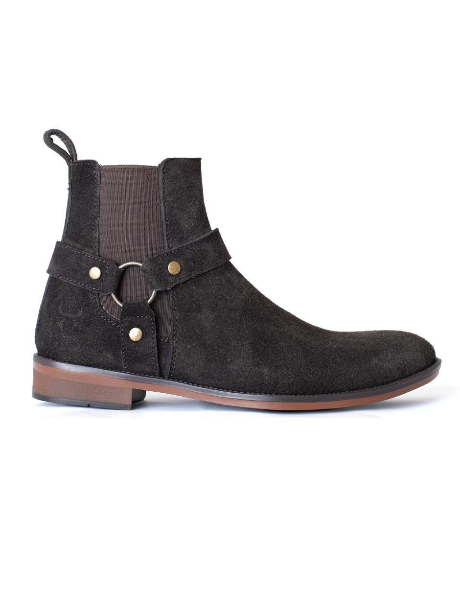 Bota de piel para hombre