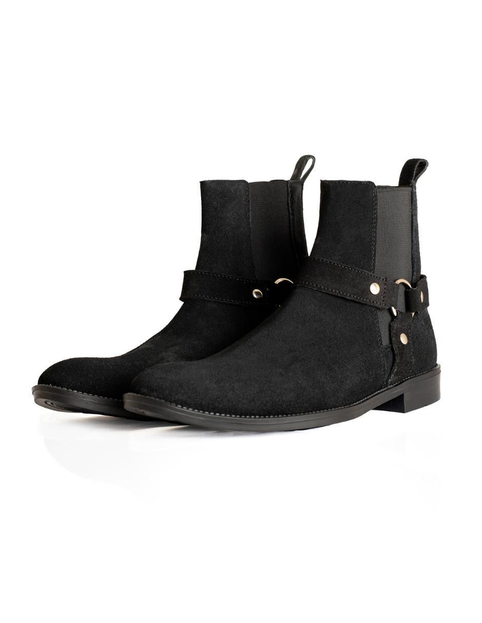 Bota/botín daraimar chelsea "de" piel "para hombre"