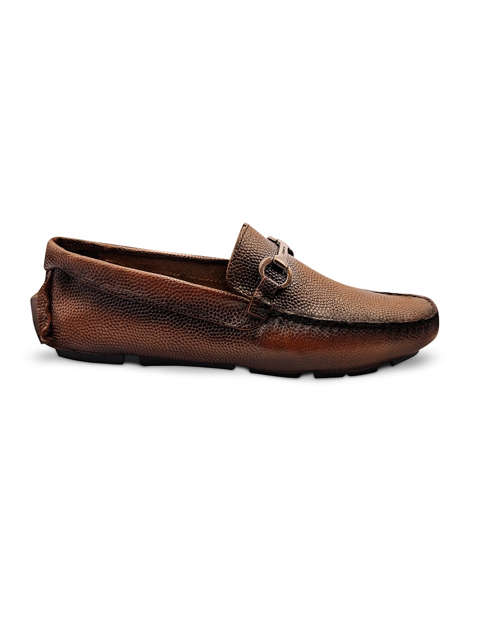 Zapato mocasín Portland Mantarraya Caoba para hombre 2