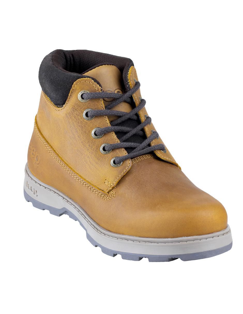 Bota de piel para hombre