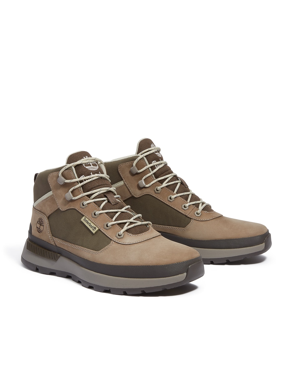 Tenis de piel field trekker para hombre 9